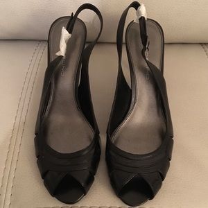 Bandolino Black Sandals with Heels - NEVER WORN